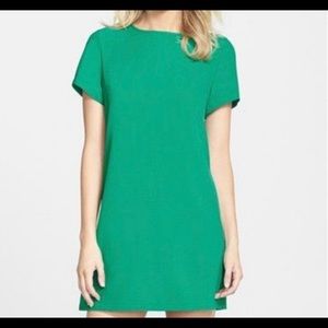 Green Nordstrom shift dress